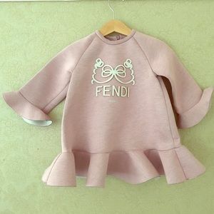 ❌SOLD❌100% authentic Fendi NWOT girls dress